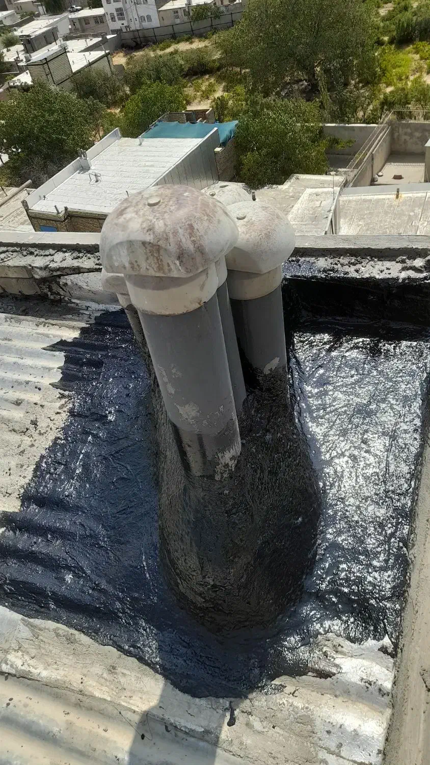 ایزوگام مایع بدون نیاز به گرم کردن|مصالح و تجهیزات ساختمان|الیگودرز, |دیوار