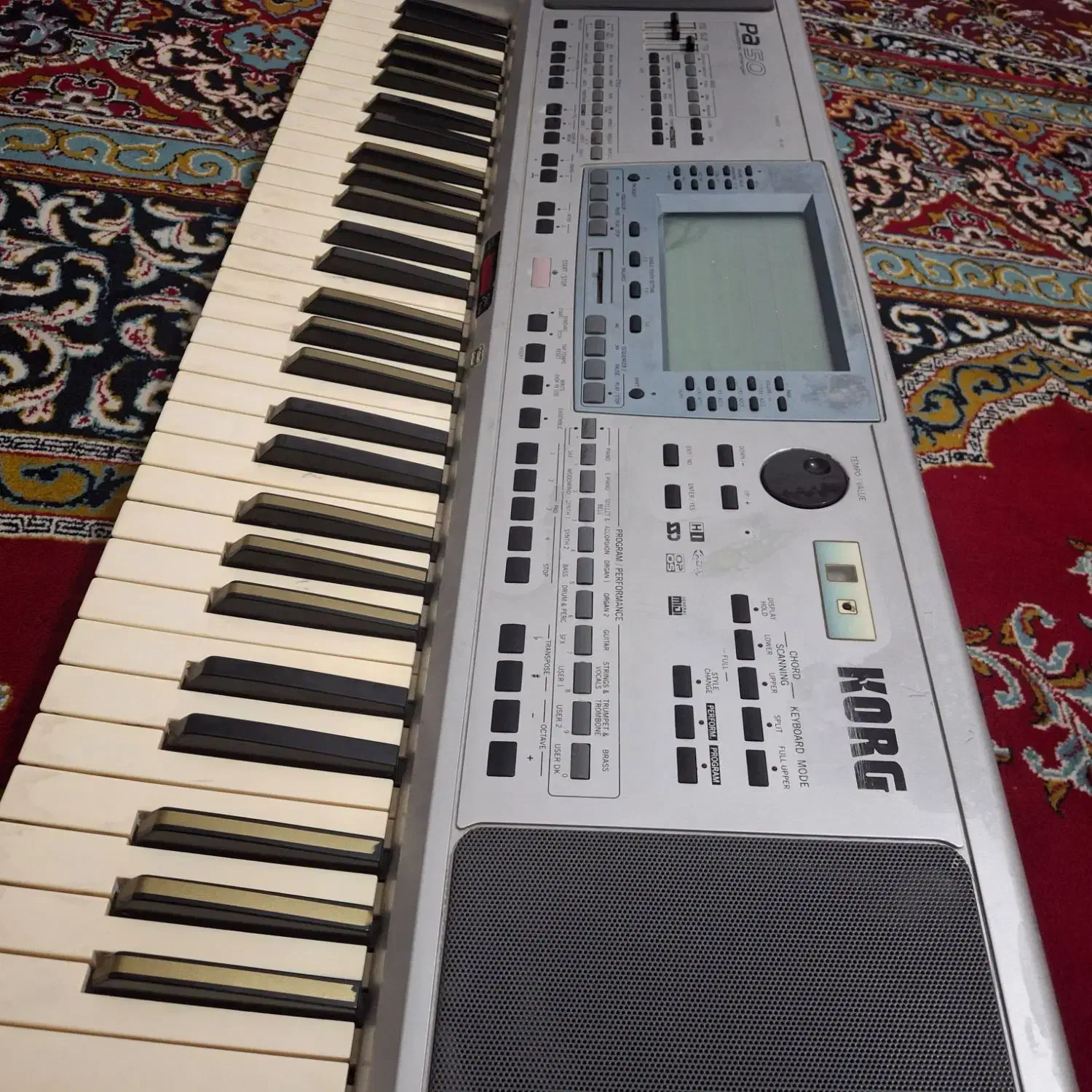 ارگ pa50 تبدیل80|پیانو، کیبورد، آکاردئون|بیرجند, |دیوار