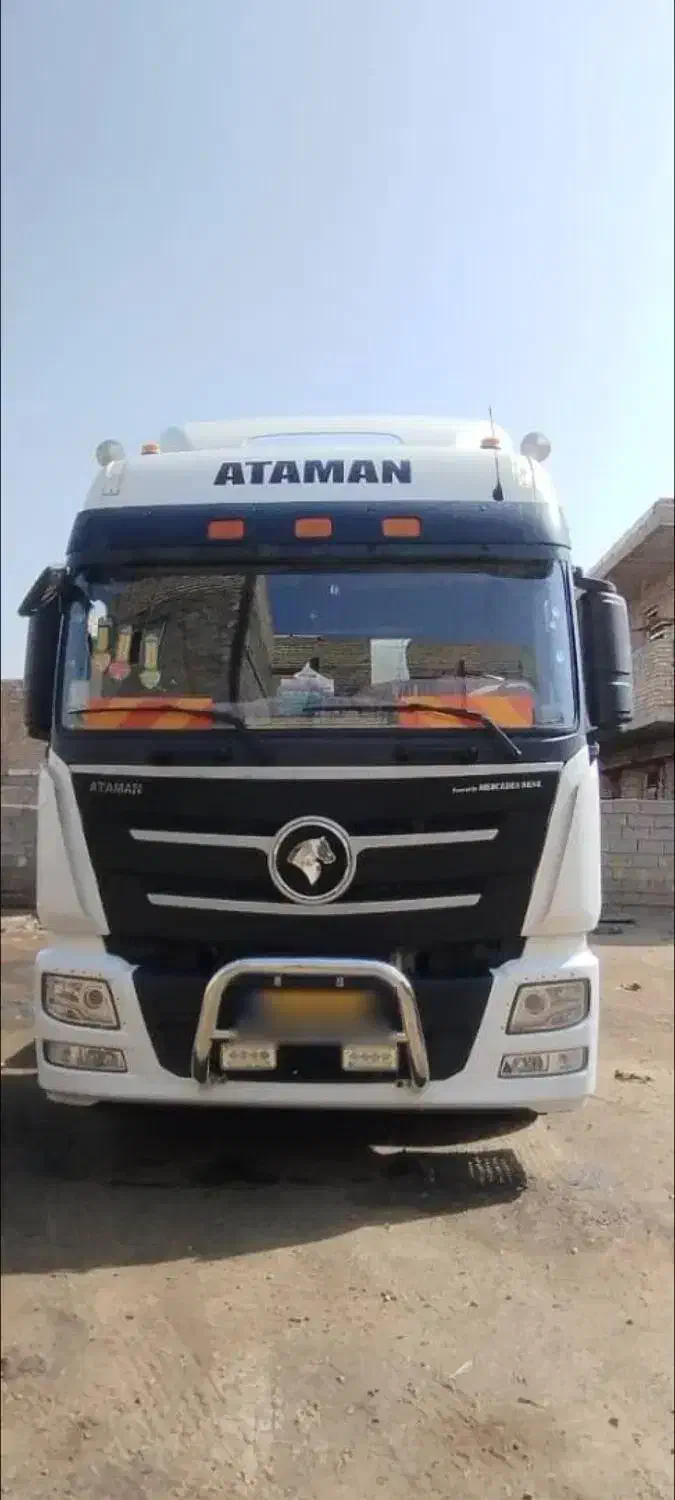 کشنده آتامان مدل ۱۴۰۲ برج ۱۲ موتور و گیربکس اکسور|خودرو سنگین|کارون, |دیوار