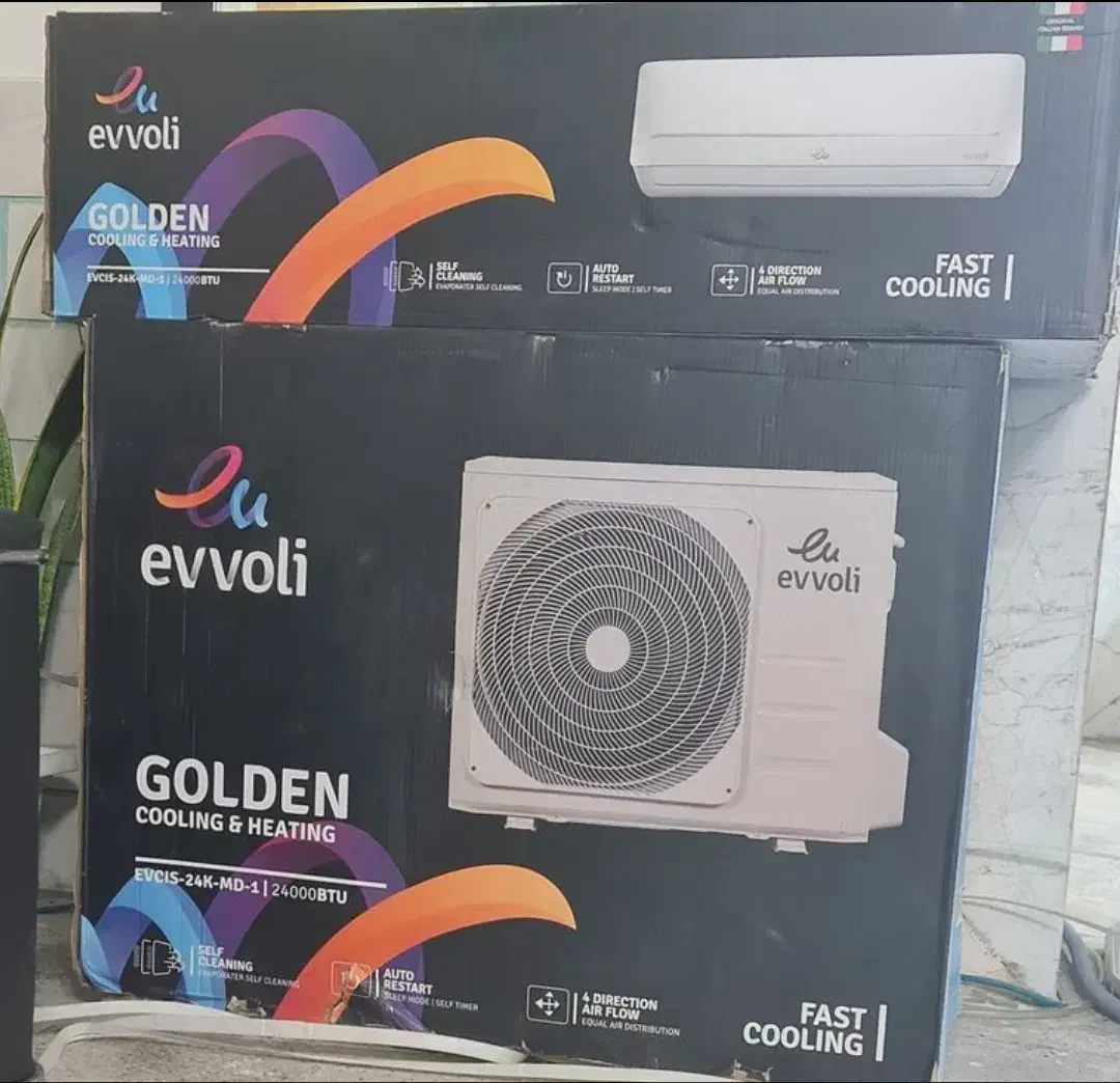 کولر گازی ایولی ۲۴۰۰۰ آکبند زیر قیمت|کولر گازی و فن‌کوئل|ساوه, |دیوار