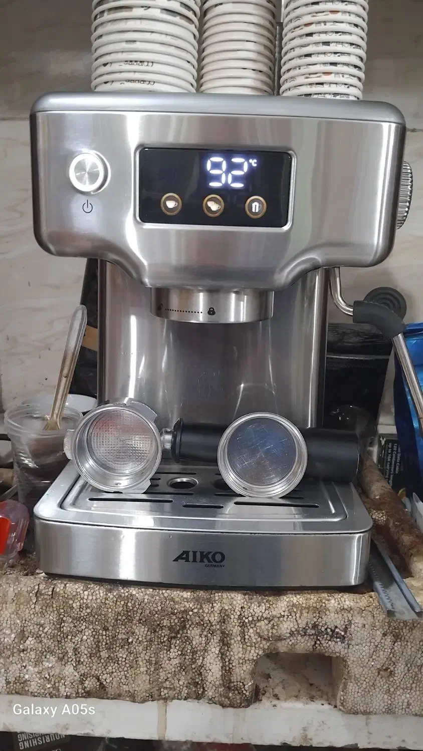 دستگاه اسپرسوAIKOمونتاژآلمان|سماور، چای‌ساز، قهوه‌ساز|آبادان, |دیوار