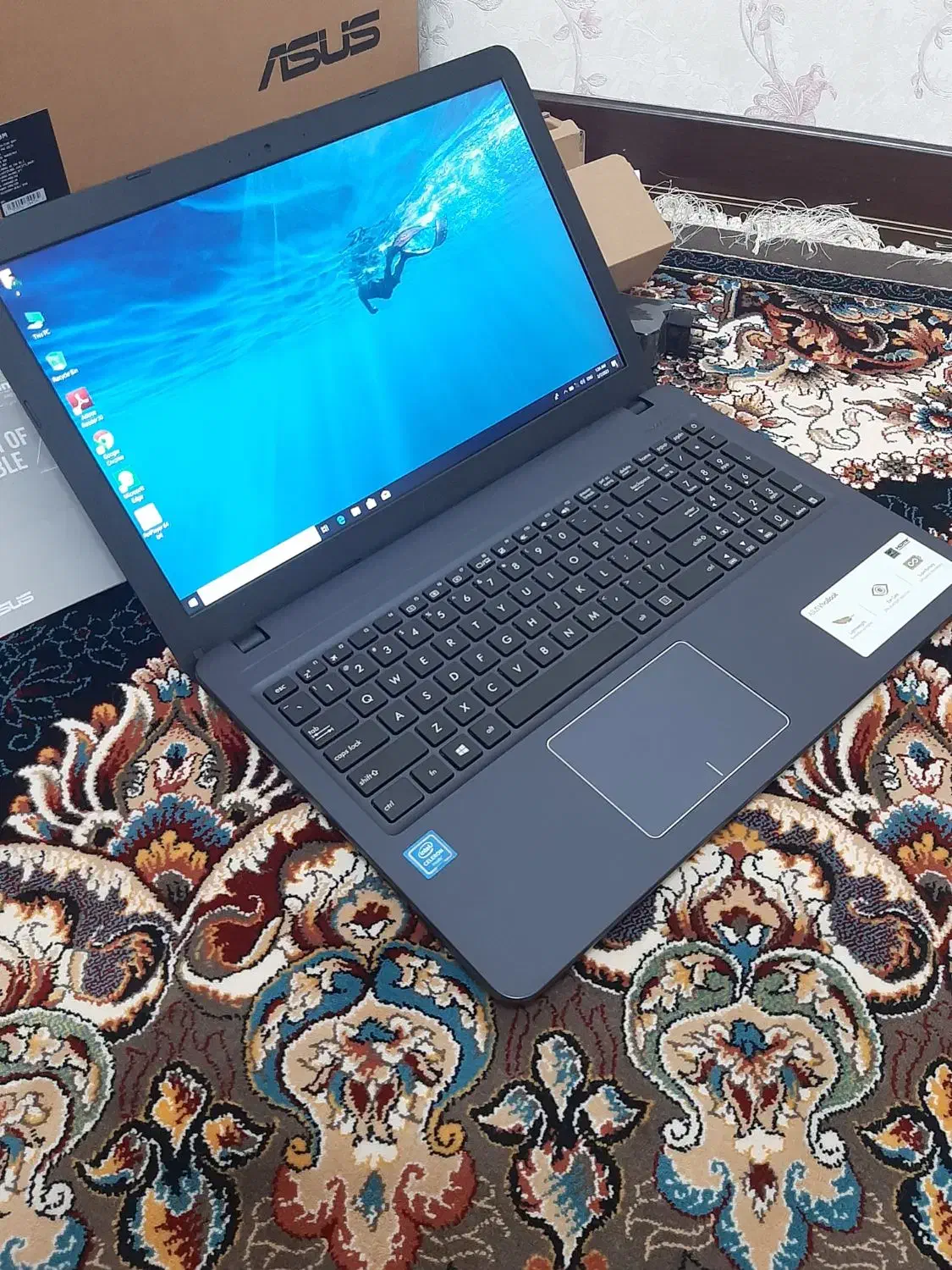 لپتاپ خونگی در حد آکبند|رایانه همراه|اصفهان, طامه|دیوار