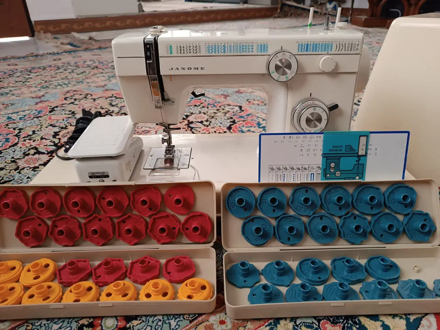 چرخ خیاطی ژانومه808|چرخ خیاطی و ریسندگی|چهاردانگه (تهران), |دیوار