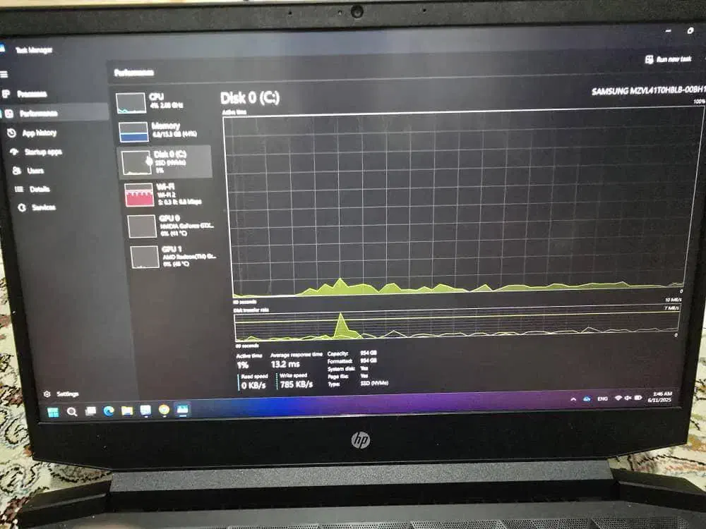 Hp Pavilion 15 gaming|رایانه همراه|تهران, تهران‌نو|دیوار