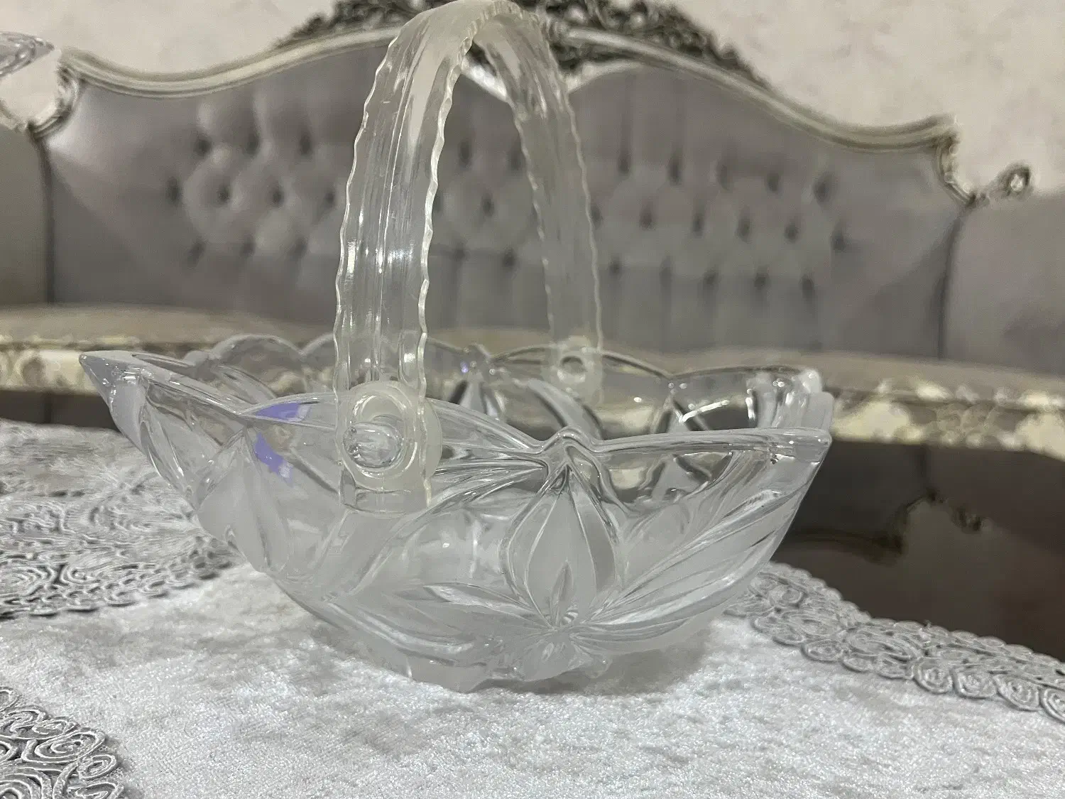 سرویس کریستال 6 نفره سیلیکا ژاپن|ظروف سرو و پذیرایی|تهران, مسعودیه|دیوار