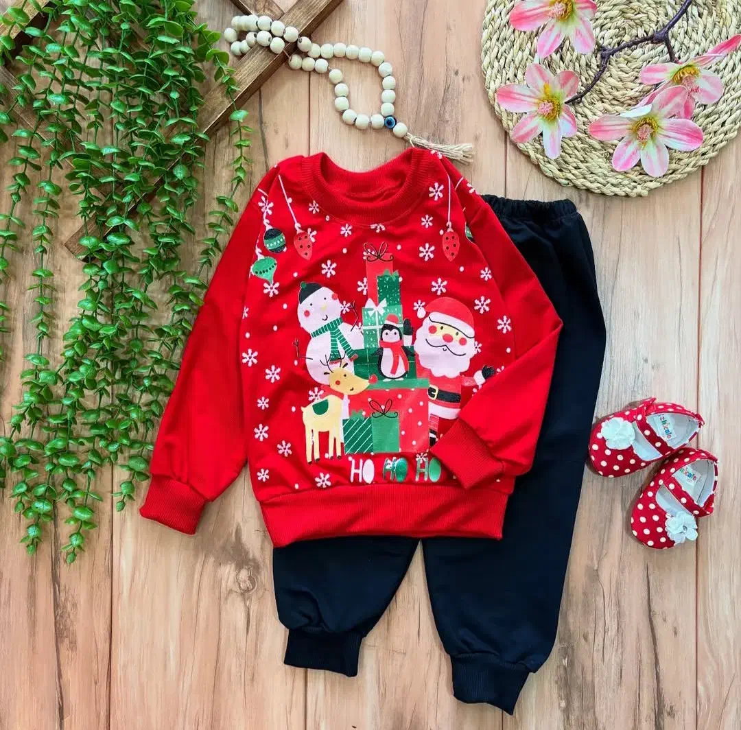 بلوز شلوار کریسمس|کفش و لباس بچه|اسدآباد, |دیوار