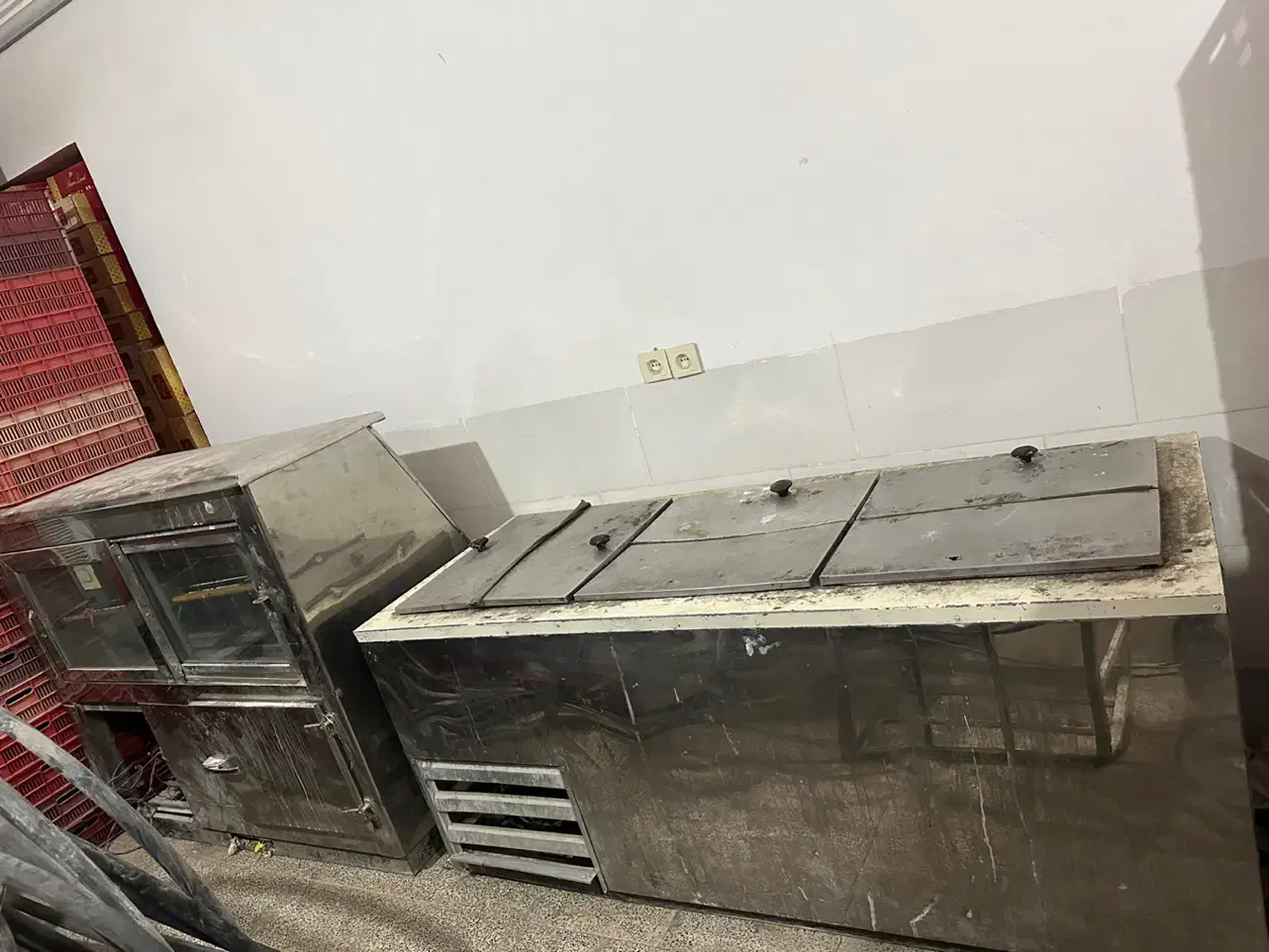 فریزر صندوقی و یخچال ویترینی کاملا سالم|یخچال و فریزر|جیرفت, |دیوار