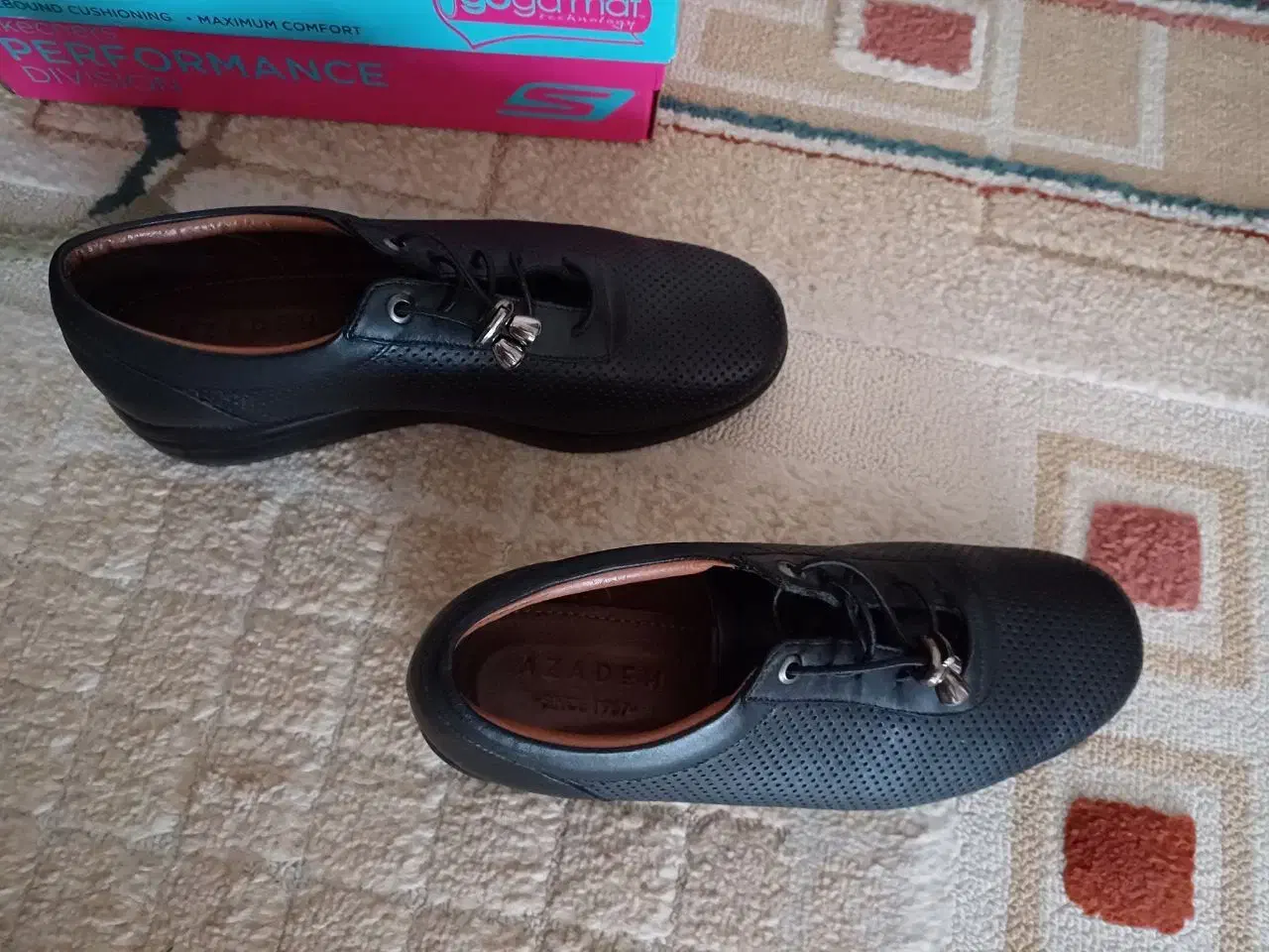کفش تمام چرم طبیعی- مشکی|کیف، کفش، کمربند|لاهیجان, شیشه گران|دیوار