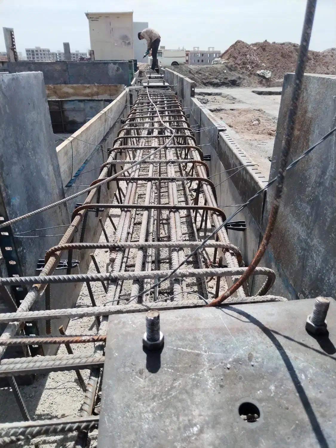 اجرای سقف ودیوار برشی اسکلت فلز و بتن|خدمات پیشه و مهارت|سبزوار, غرب نیروگاه|دیوار