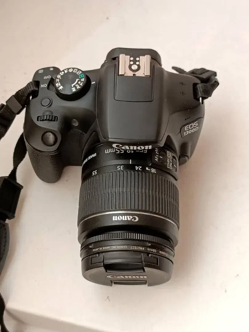 دوربین کنون دی ۱۳۰۰ با لنز ۱۸۵۵|دوربین عکاسی و فیلم‌برداری|چهاردانگه (تهران), |دیوار