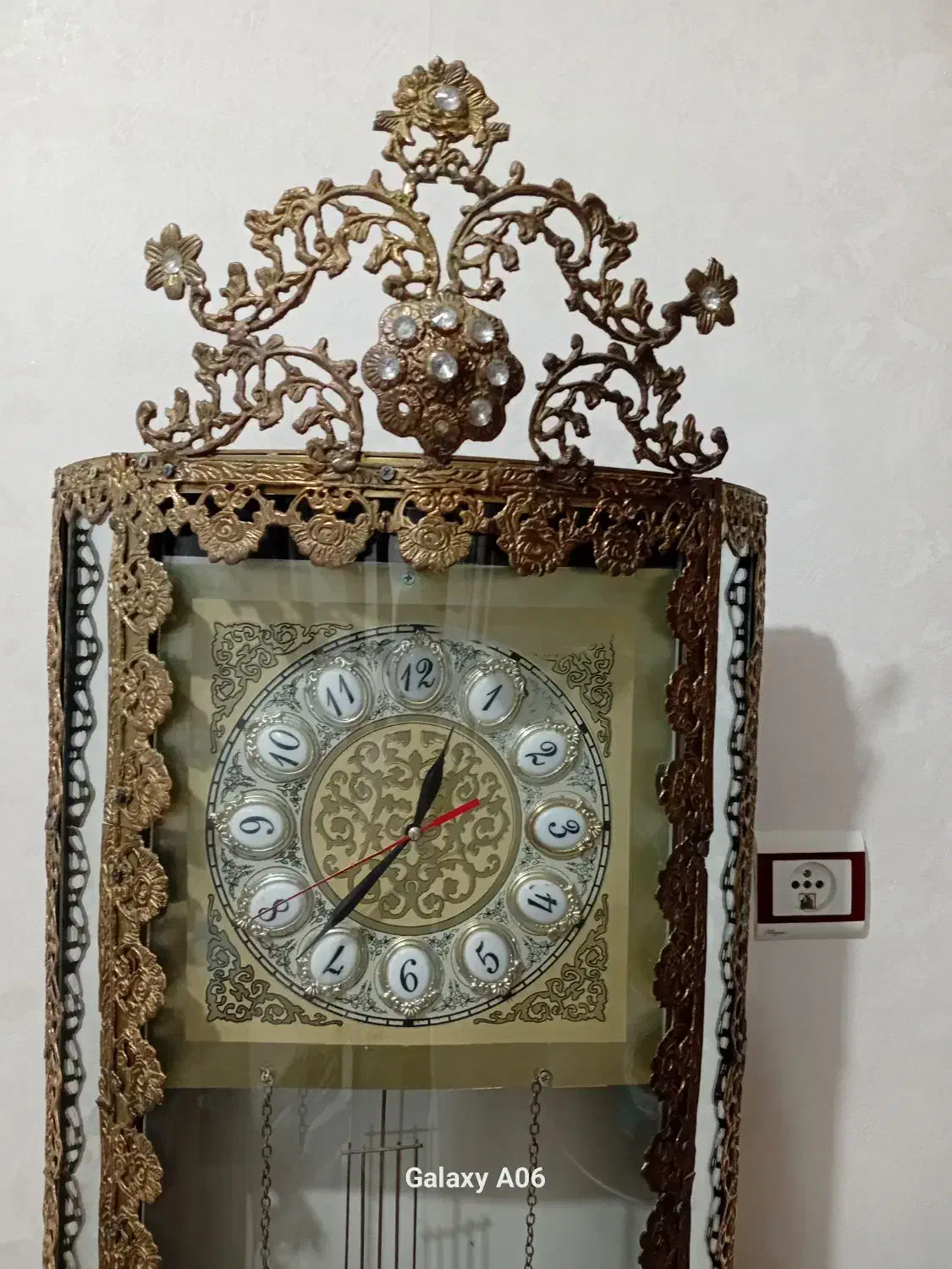 ساعت برنج نو|ساعت دیواری و تزئینی|بروجرد, |دیوار