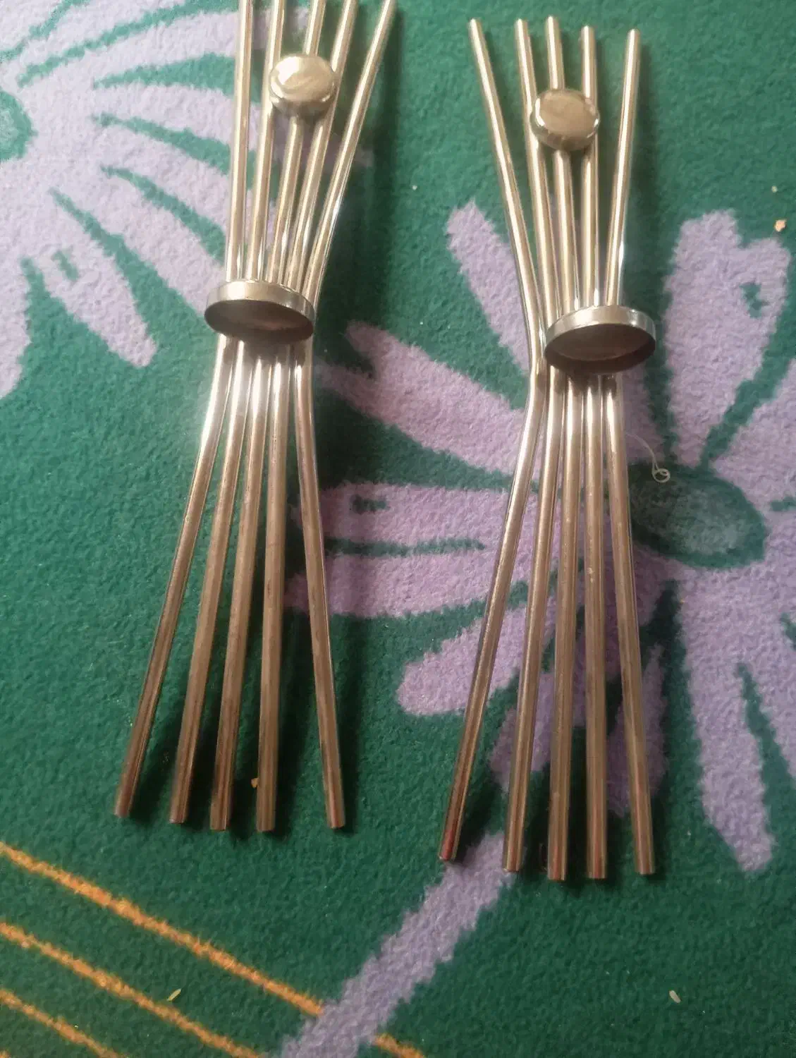 یک جفت جا شمعی دیواری|صنایع دستی و سایر لوازم تزئینی|فردوسیه, |دیوار