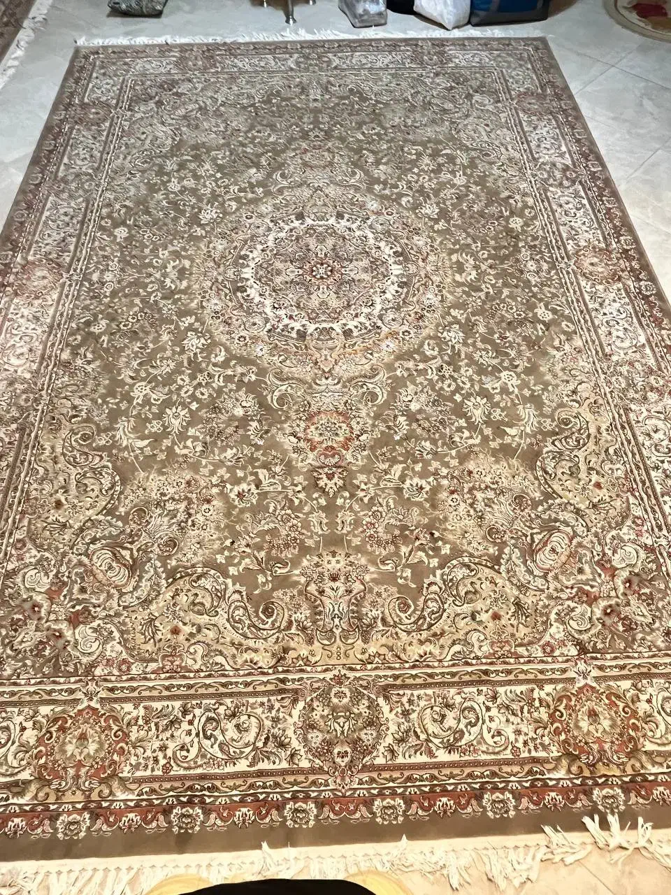 دو تخته فرش ۹ متری در حد نو|فرش|نور, |دیوار