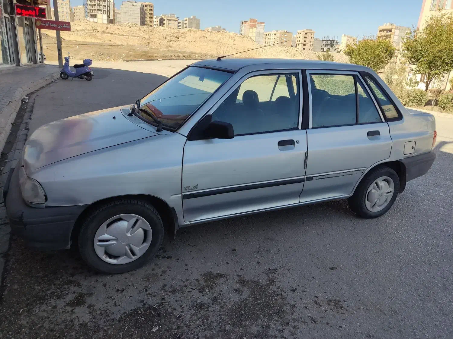 پراید 85نقره ای آبی متالیک|خودرو سواری و وانت|اردبیل, |دیوار