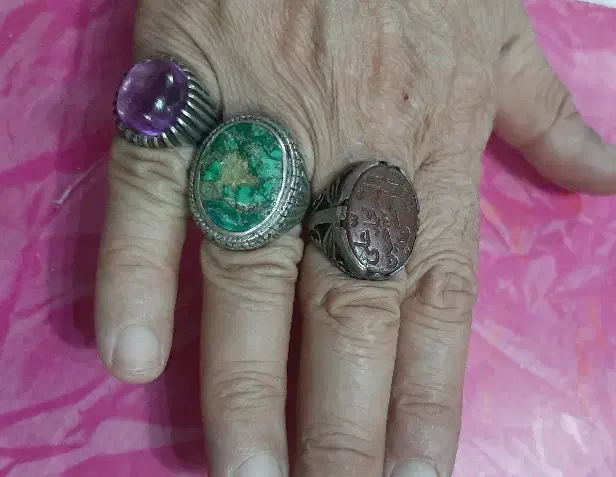 انگشتر مردانه نقره|جواهرات|همدان, |دیوار