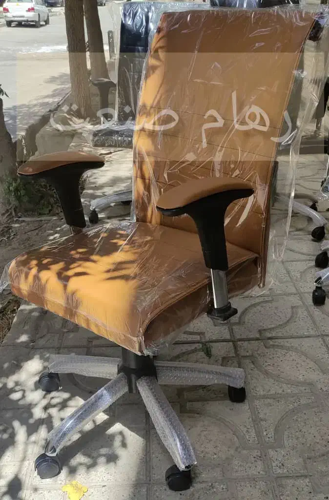 صندلی اداری کرکره ای گردان کارمندی|صندلی و نیمکت|بهارستان, |دیوار