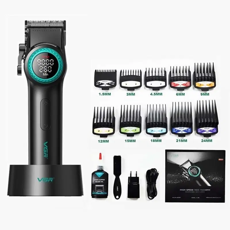 کلیپر ماشین اصلاح حرفه ای ریش تراش خط زن VGR 001|آرایشی، بهداشتی، درمانی|اهواز, کمپلو جنوبی|دیوار