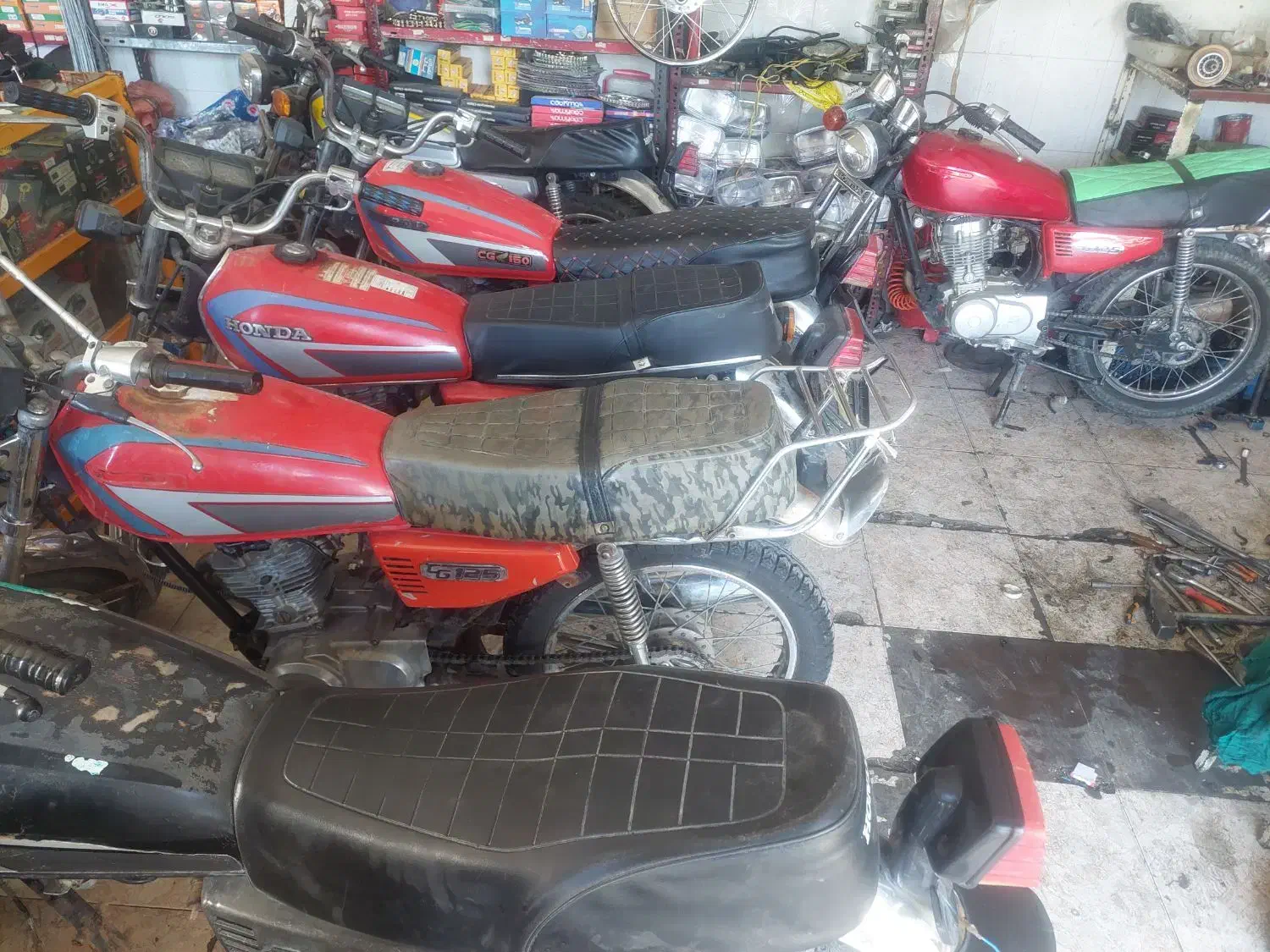 فروش موتور مزاییده بازسازی شده|موتورسیکلت|دره شهر, |دیوار