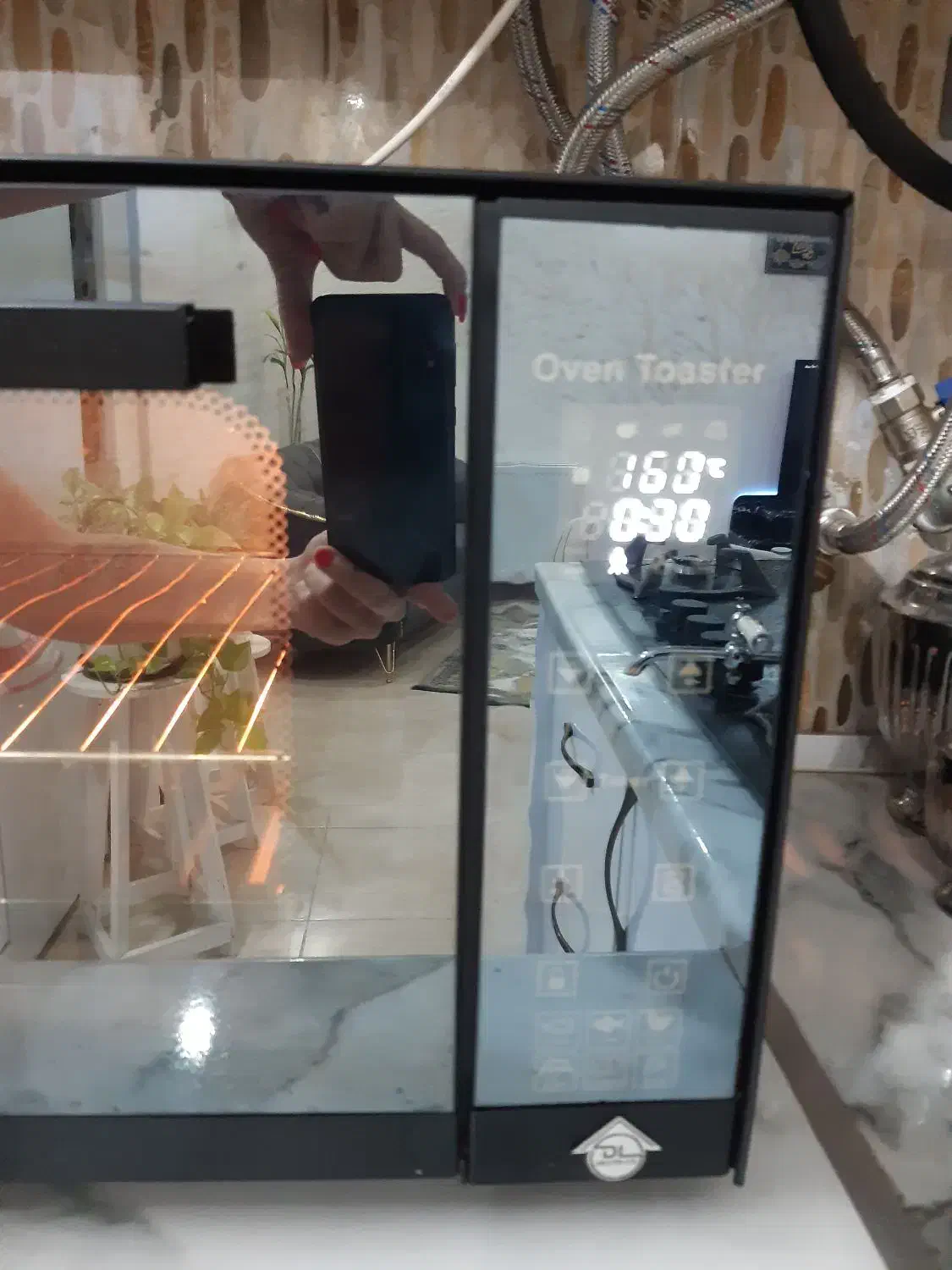 اون توستر مارک دستی لوکس|اجاق گاز و لوازم برقی پخت‌وپز|گلبهار, شهر جدید گلبهار|دیوار