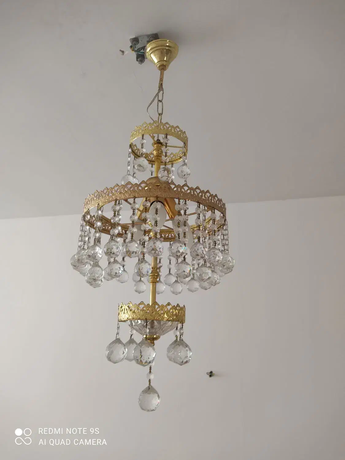 لوستر|لوستر و چراغ آویز|قم, نیروگاه|دیوار