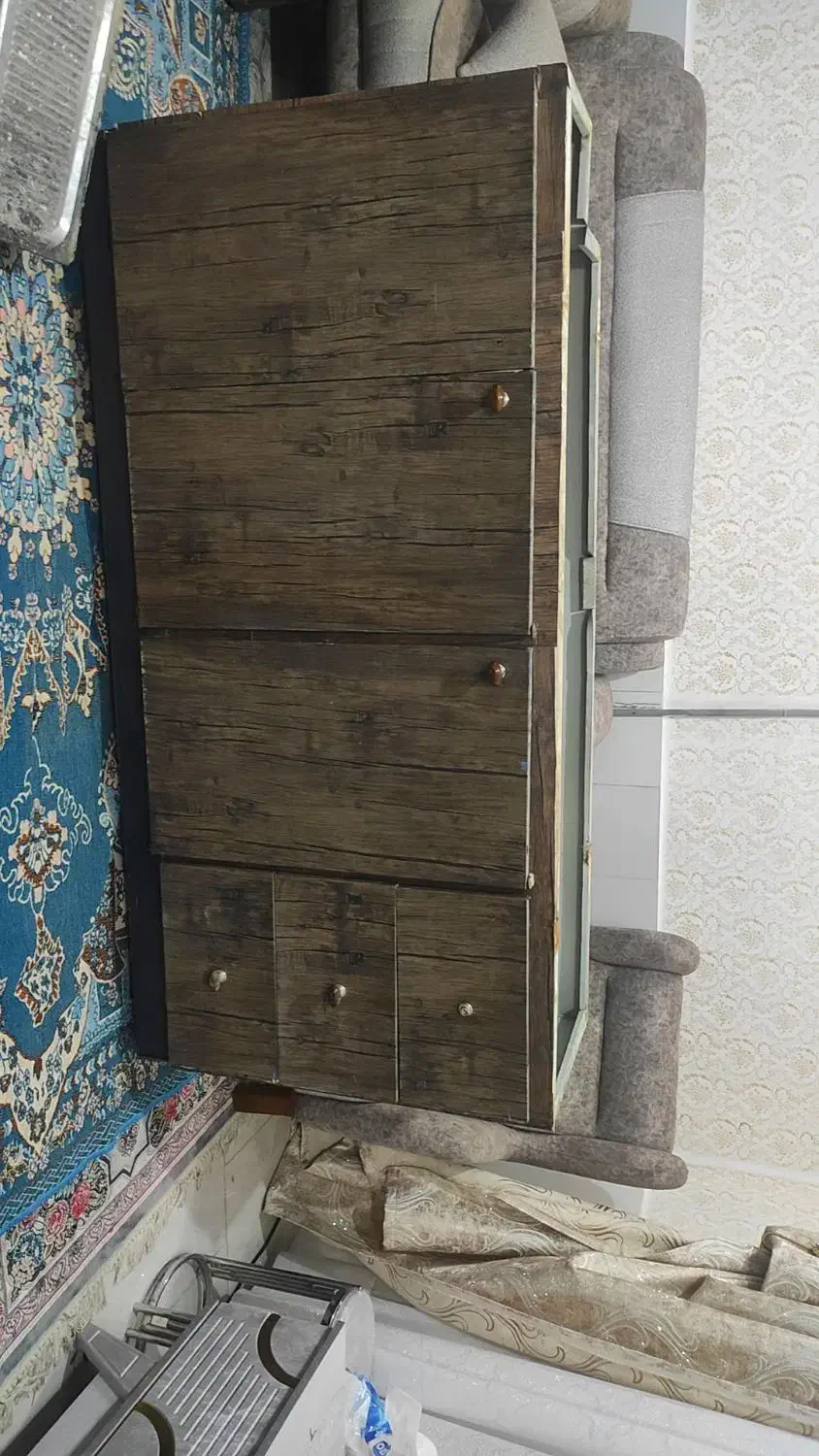 کابینت فلزی ضخیم کامل آشپزخانه با هود و سینک و سنگ|هود|مشهد, موعود|دیوار