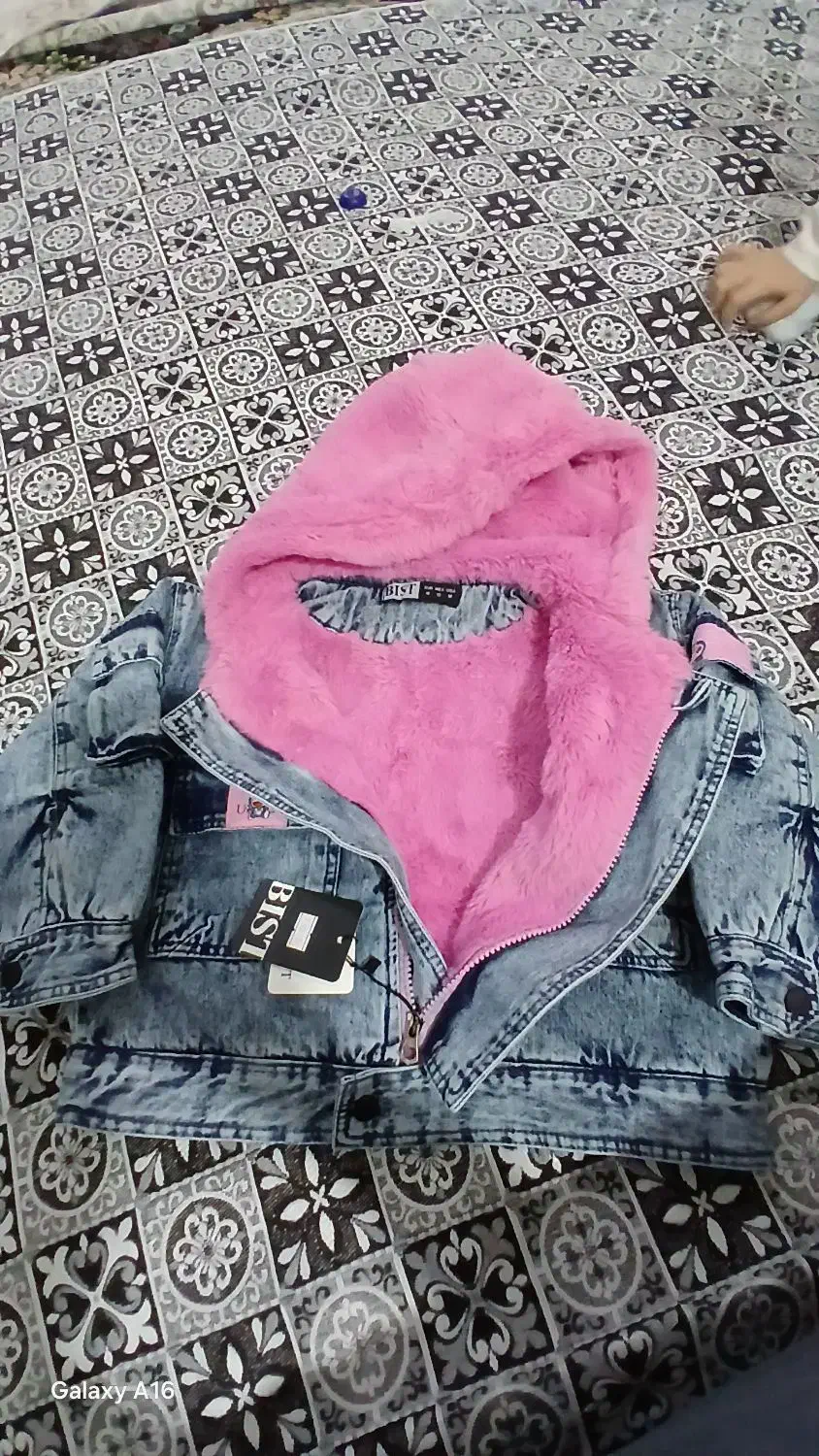 کاپشن جین دخترانه نو نو هستش|کفش و لباس بچه|چهاردانگه (تهران), |دیوار