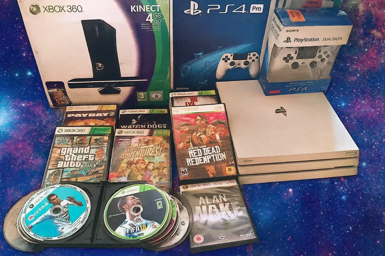 ps4 pro 1 tera(کپی خور نشده آخرین آپدیت)+xbox360|کنسول، بازی ویدئویی و آنلاین|تهران, هروی|دیوار