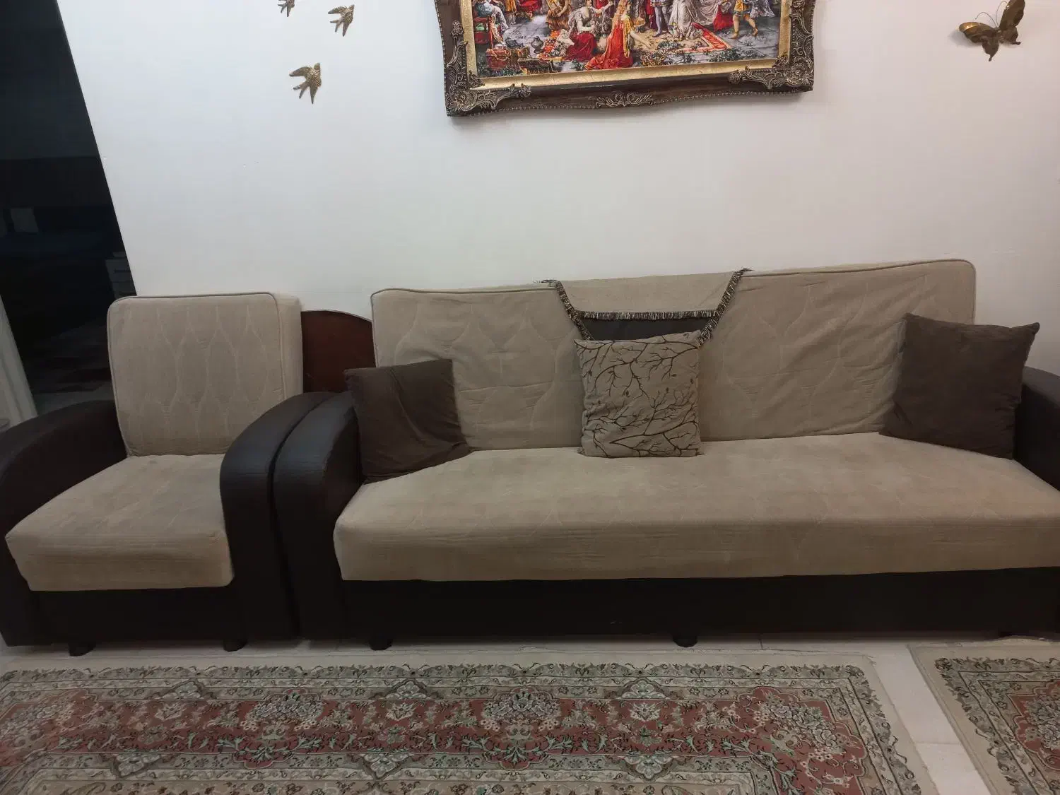 مبل تخت شو|مبلمان خانگی و میز عسلی|تبریز, |دیوار