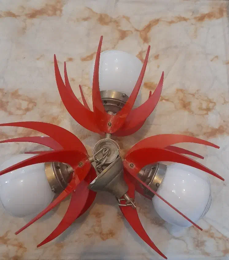 لوستر ۳ شاخه|لوستر و چراغ آویز|بجنورد, |دیوار