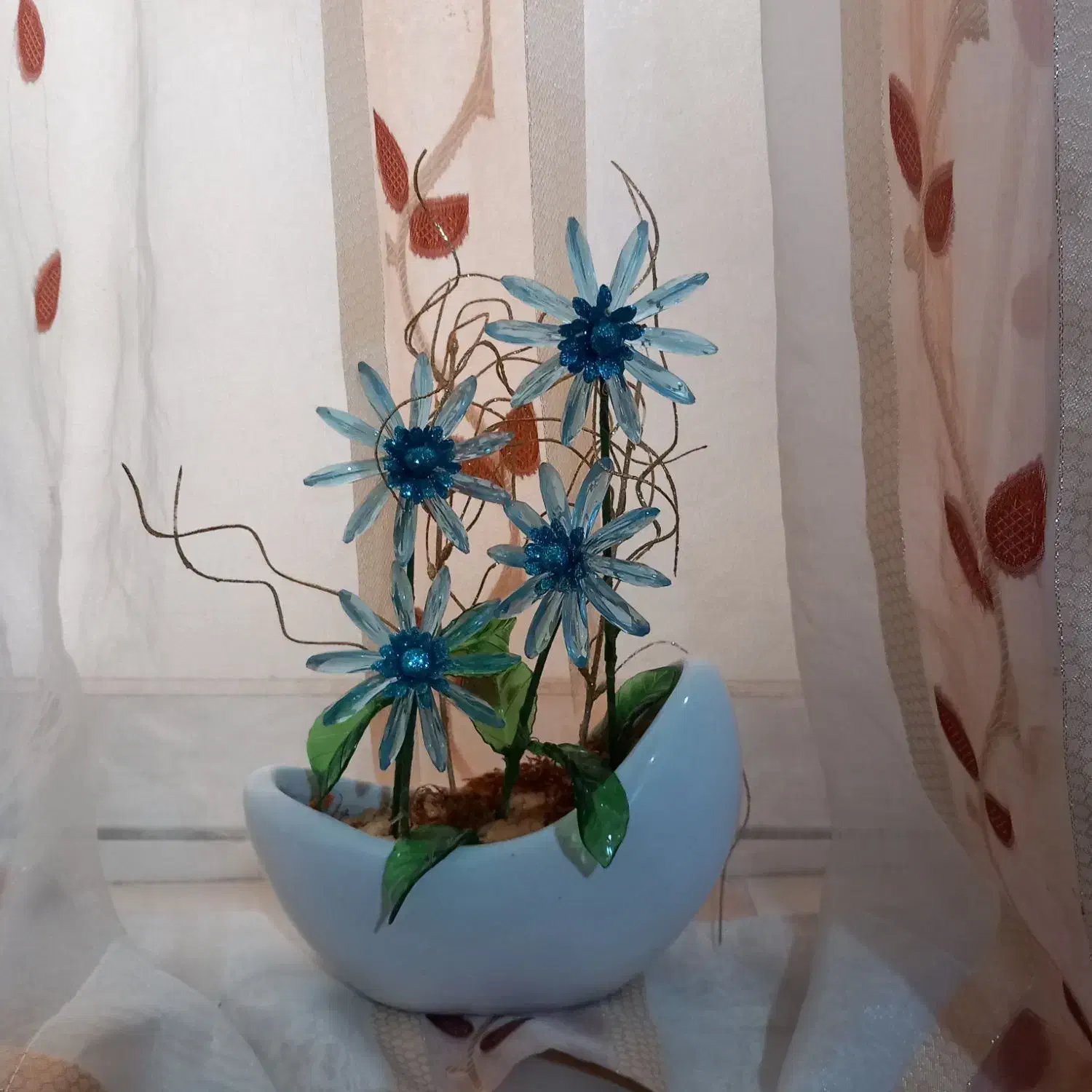 گل کریستال|گل مصنوعی|رشت, لاکان|دیوار