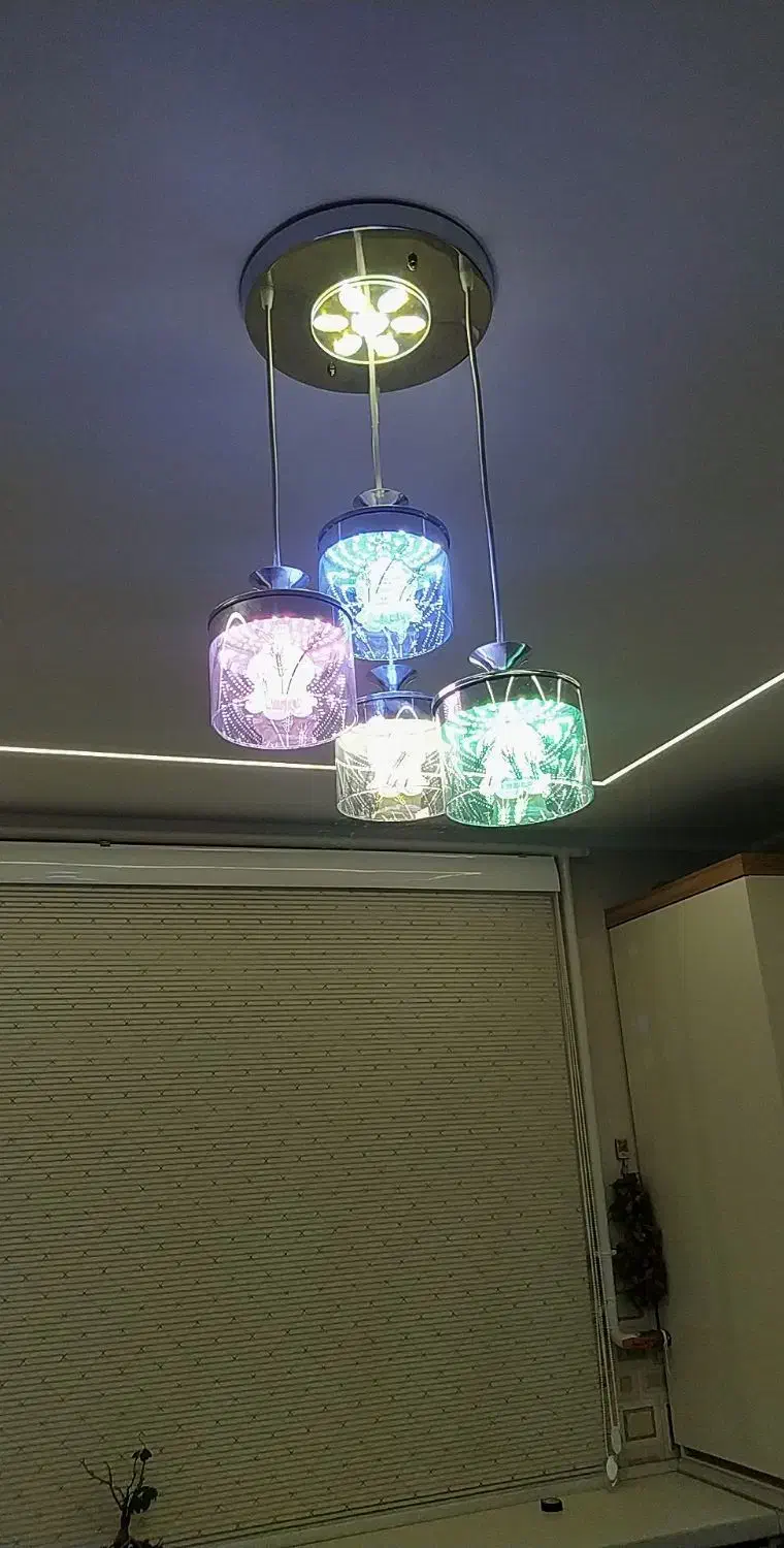 لوستر مناسب آشپزخانه و اتاق خواب|لوستر و چراغ آویز|زنجان, |دیوار