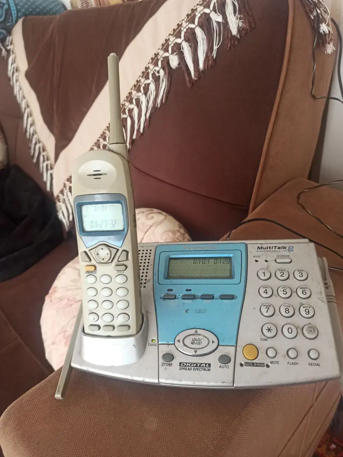 گوشی بیسیم دار اصل پاناسونیک|تلفن رومیزی|تبریز, |دیوار