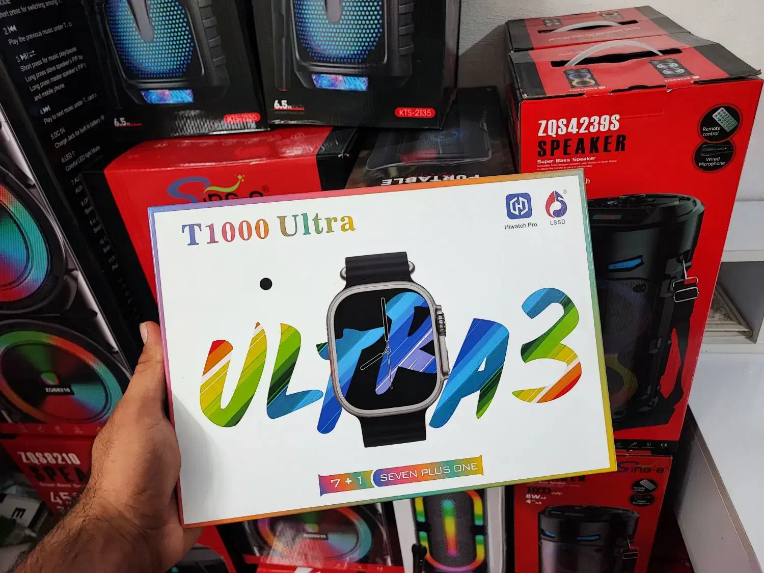 ساعت هوشمند خاص مدل T1000 UITRA هفت بند اسپیکر|ساعت|مشهد, صیاد شیرازی|دیوار