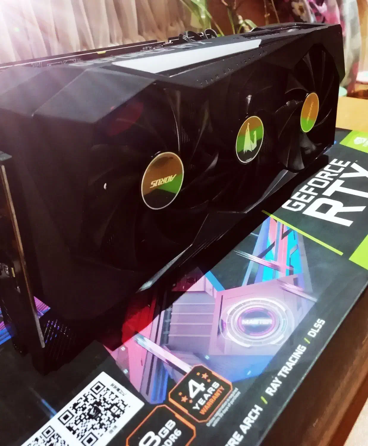 RTX 3070 8GIG AROUS MASTER GIGABYTE - ۳۰۷۰|قطعات و لوازم جانبی رایانه|تهران, خانی‌آباد|دیوار