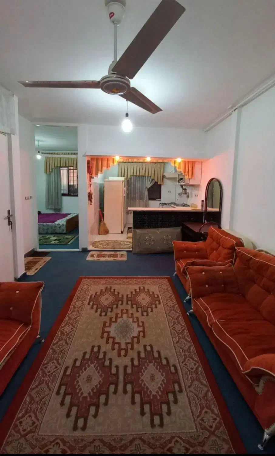 اجاره  منزل اپارتمانی تک خواب|اجارهٔ کوتاه‌مدت آپارتمان و سوئیت|ساری, |دیوار