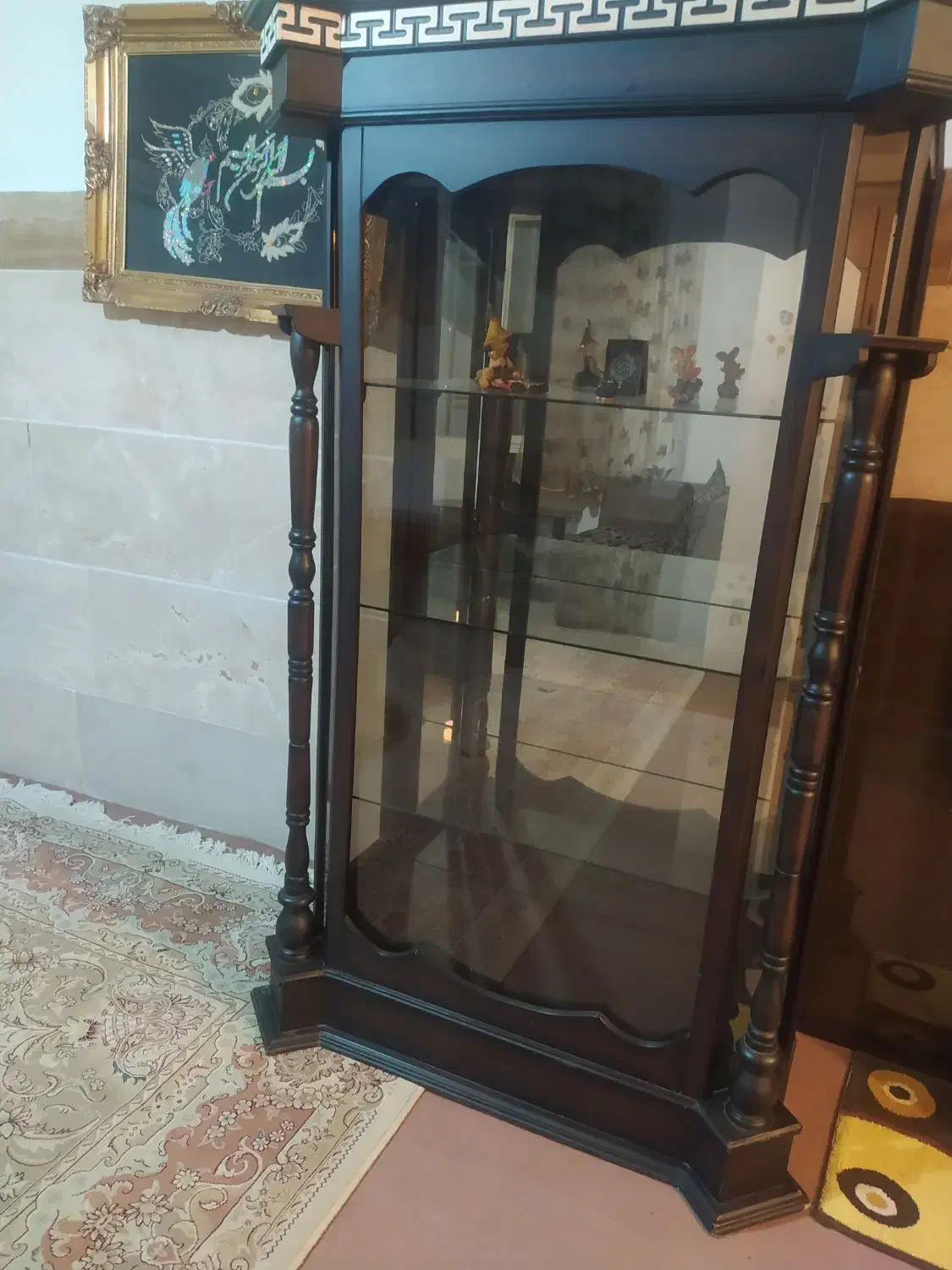 بوفه چوبی|بوفه، ویترین، کنسول|هشتگرد, مدرس|دیوار