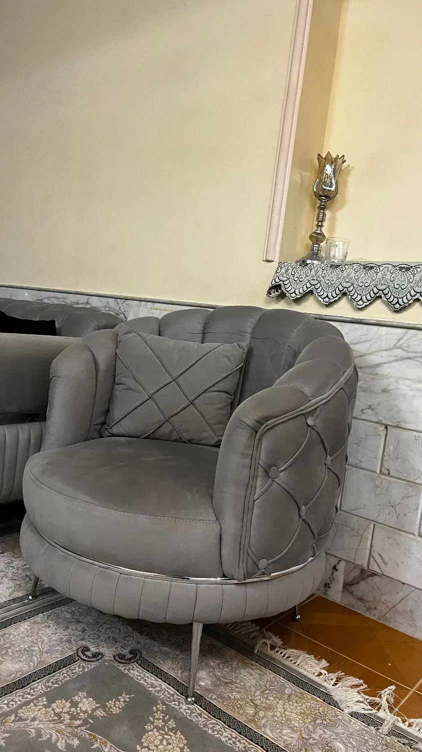 ست سرویس مبلمان نو مناسب تازه عروس|مبلمان خانگی و میز عسلی|کاشان, ولیعصر|دیوار