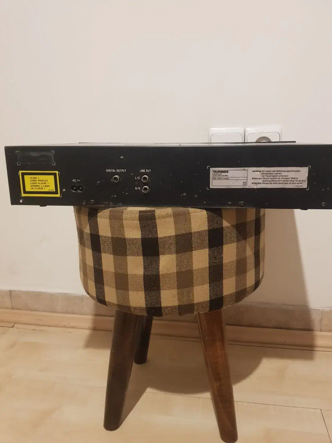 پخش کننده CD کلاسیک telefunken HS-975 ساخت آلمان|پخش‌کننده DVD و ویدیو|تهران, مهران (سیدخندان)|دیوار