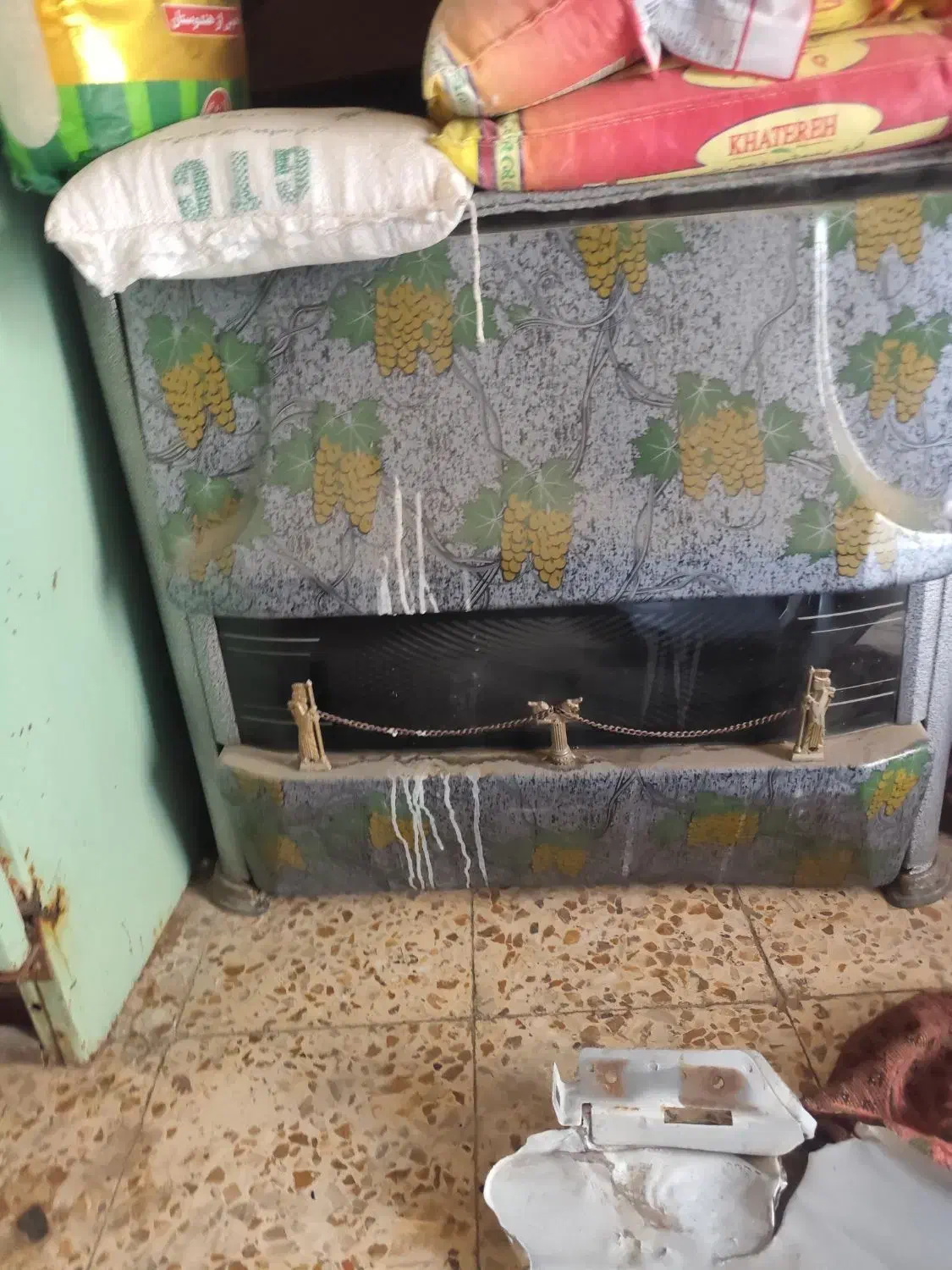 بخاری گازی طرح شومینه شیک|بخاری، هیتر، شومینه|کرمانشاه, |دیوار