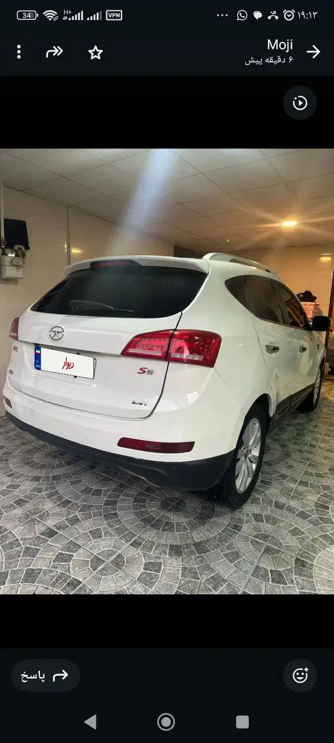 جک s5|خودرو سواری و وانت|شیراز, دشت چنار|دیوار