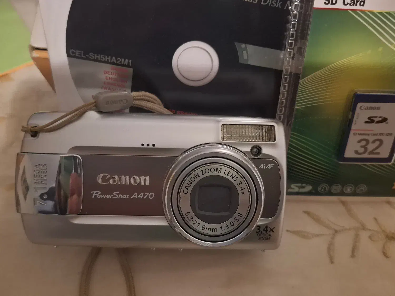 دوربین Canon A470 نو نو|دوربین عکاسی و فیلمبرداری|شیراز, معالیآباد|دیوار