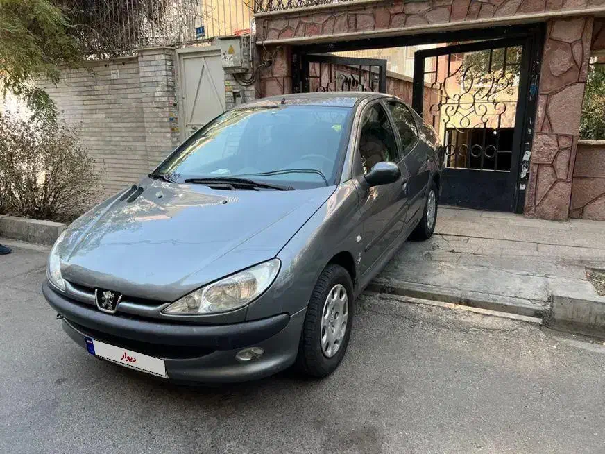 206 sd v8  مدل ۹۶ بی رنگ|خودرو سواری و وانت|تهران, قلمستان|دیوار