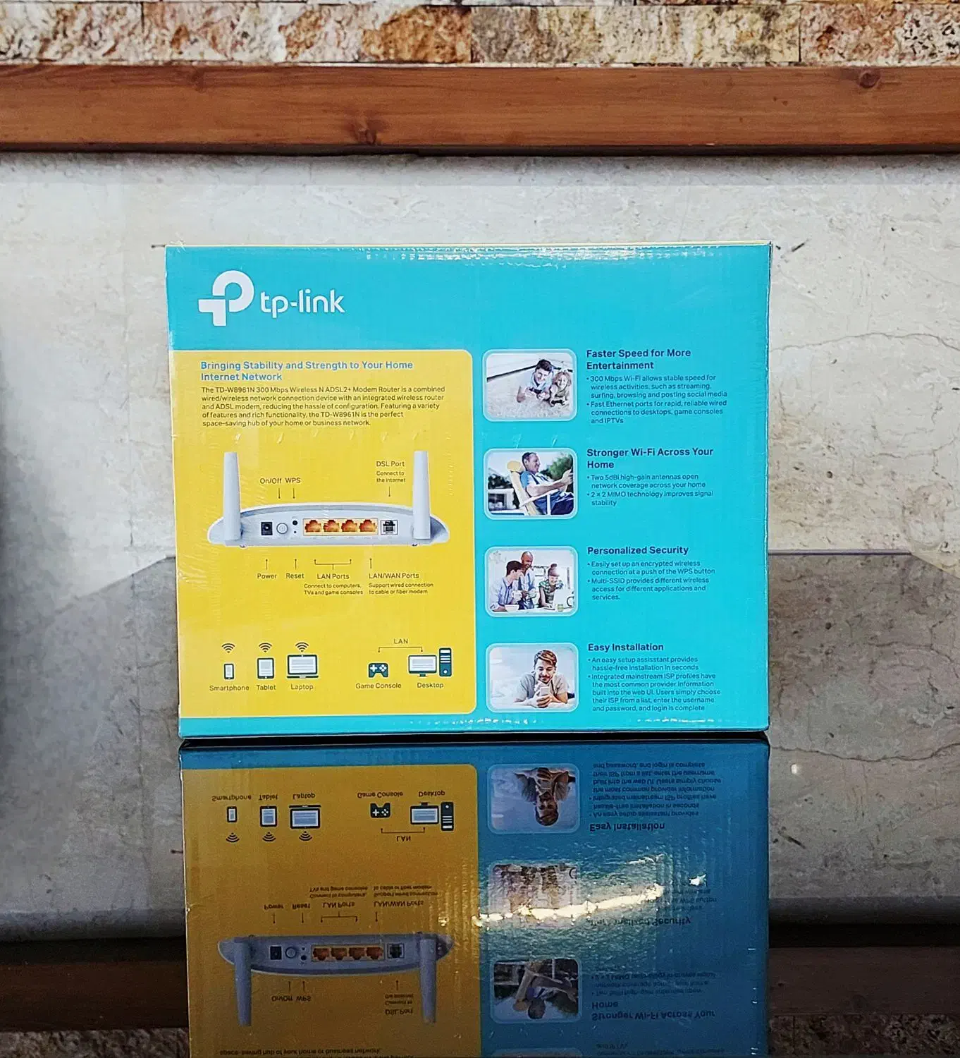 مودم تی پی-لینکW8961(N300) گارانتی36ماهه سازگار*|مودم و تجهیزات شبکه|مشهد, کوثر|دیوار