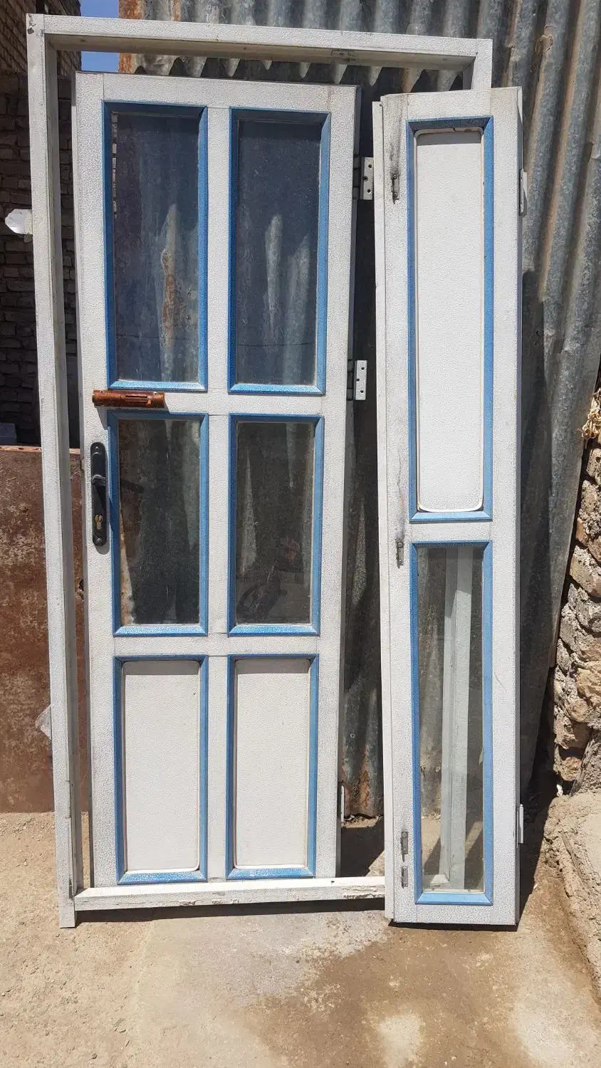 درب آلمینیومی|مصالح و تجهیزات ساختمان|زالیان, |دیوار