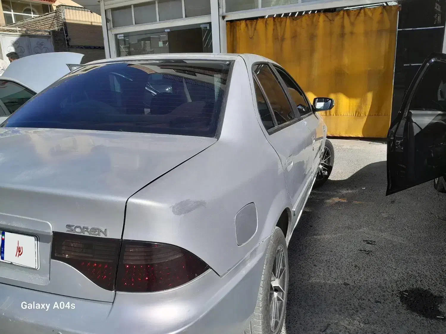 سمند سورن مدل۸۹داحل کــرم ستون شاسی سالم|خودرو سواری و وانت|سنندج, |دیوار