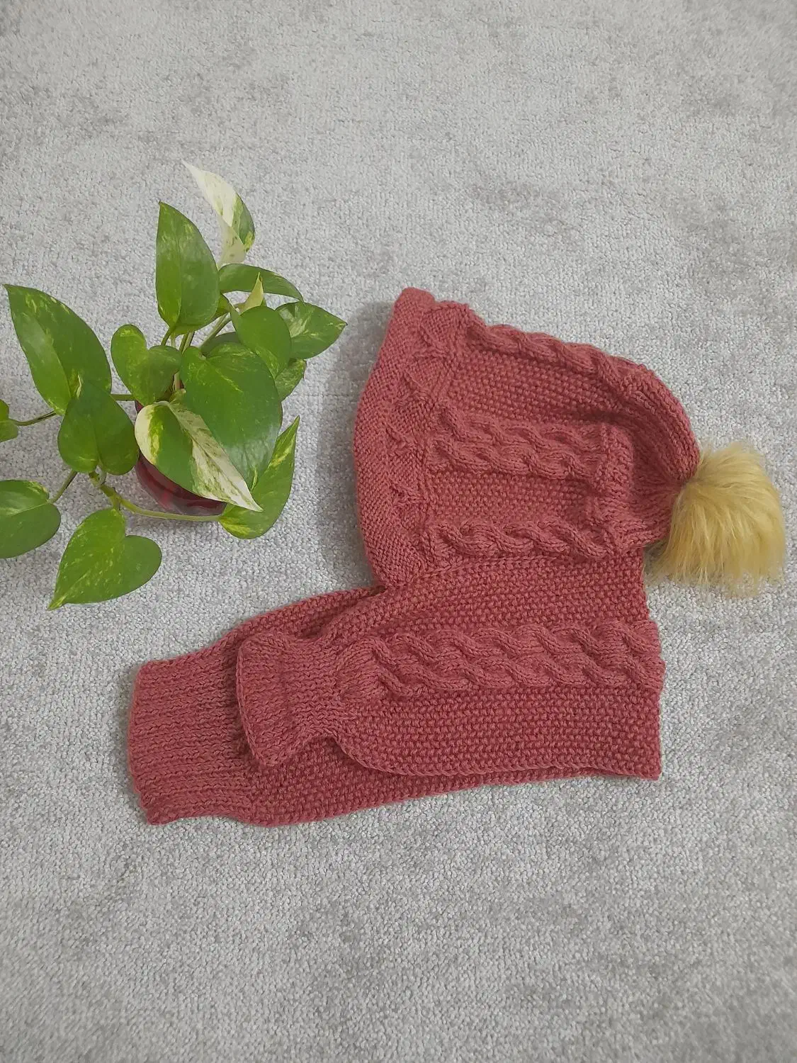 کلاه و شال دست بافت|لباس|مشهد, الهیه|دیوار