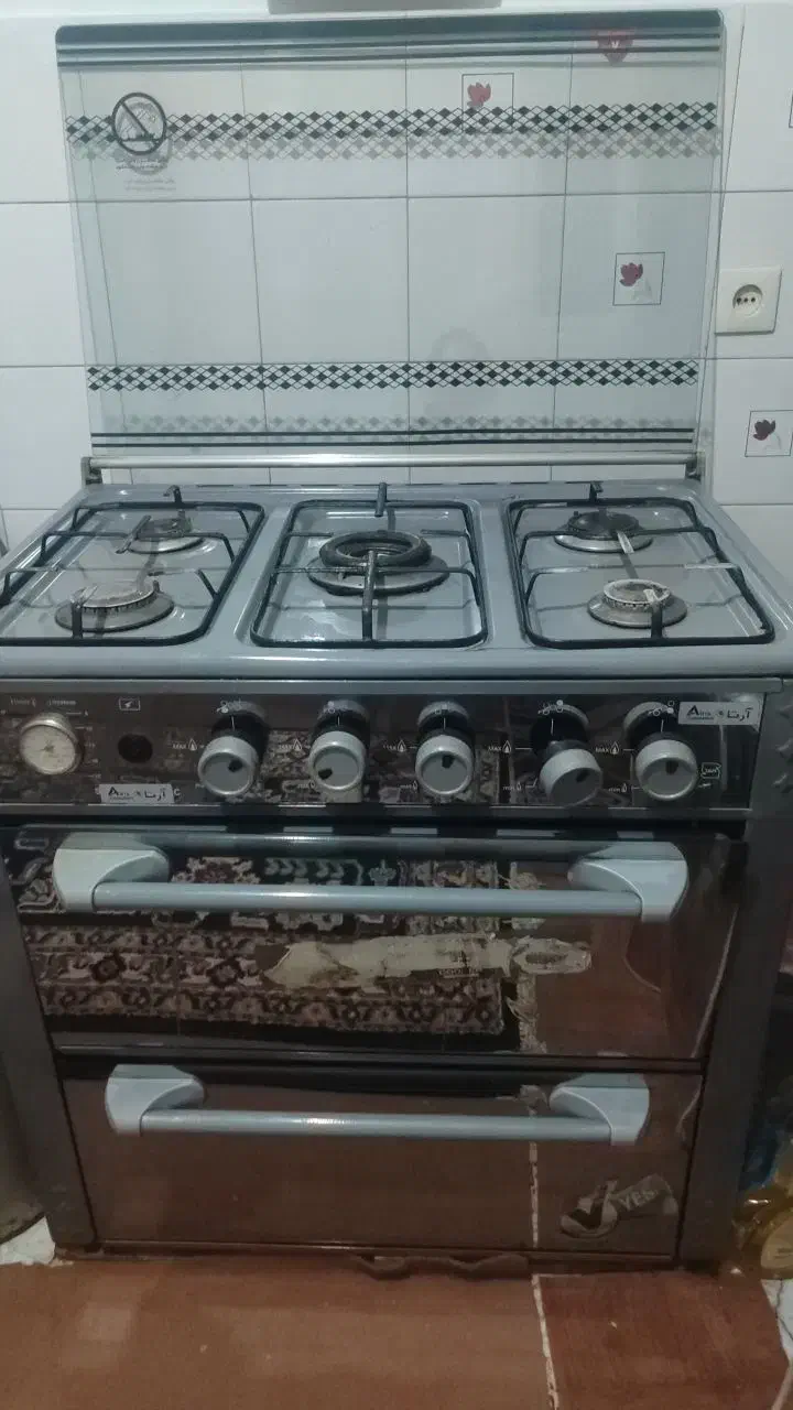 اجاق گازطرح فر|اجاق گاز و لوازم برقی پخت‌وپز|اسلام‌شهر, شهرک سعیدیه|دیوار