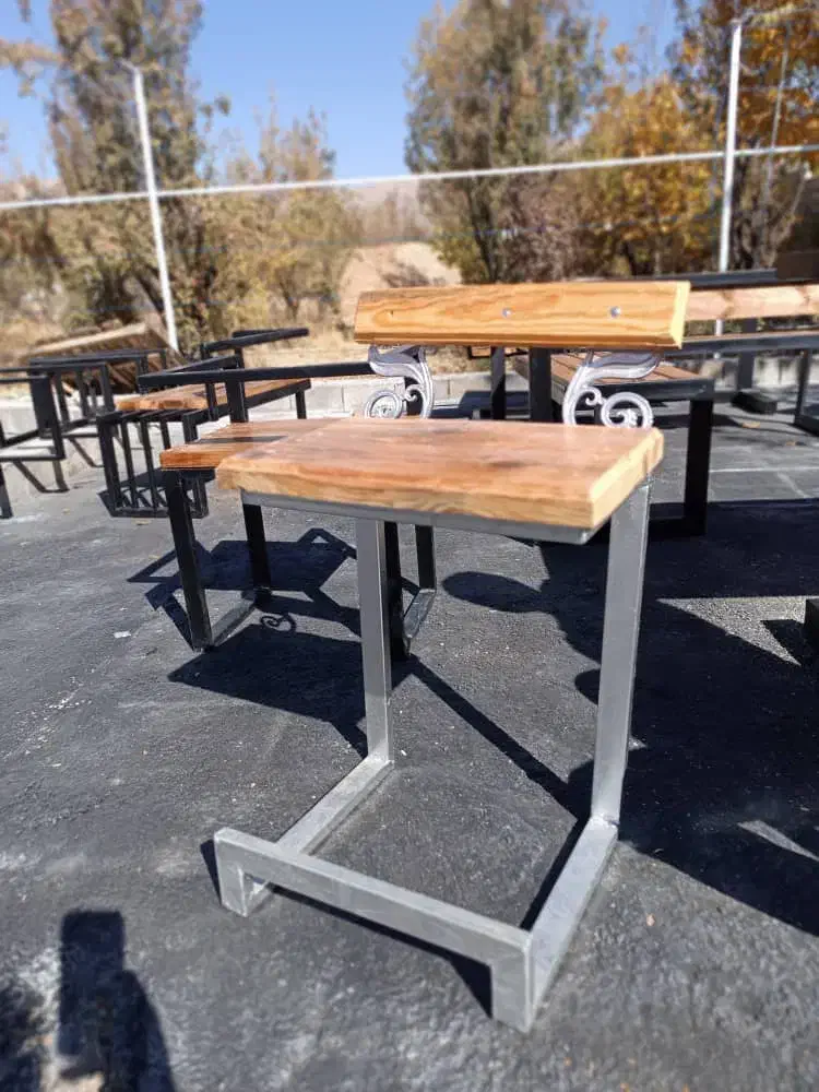 فروش میز و صندلی چوب و فلز|صندلی و نیمکت|همایجان, |دیوار