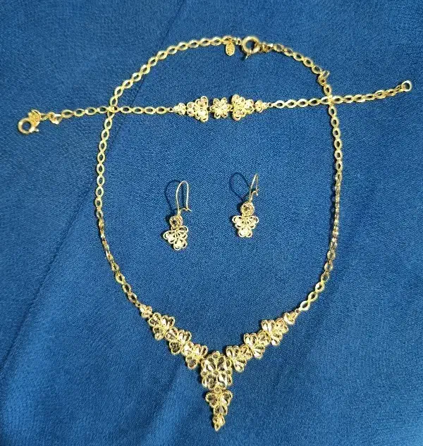 نیم ست طلای نو|جواهرات|نسیمشهر, |دیوار