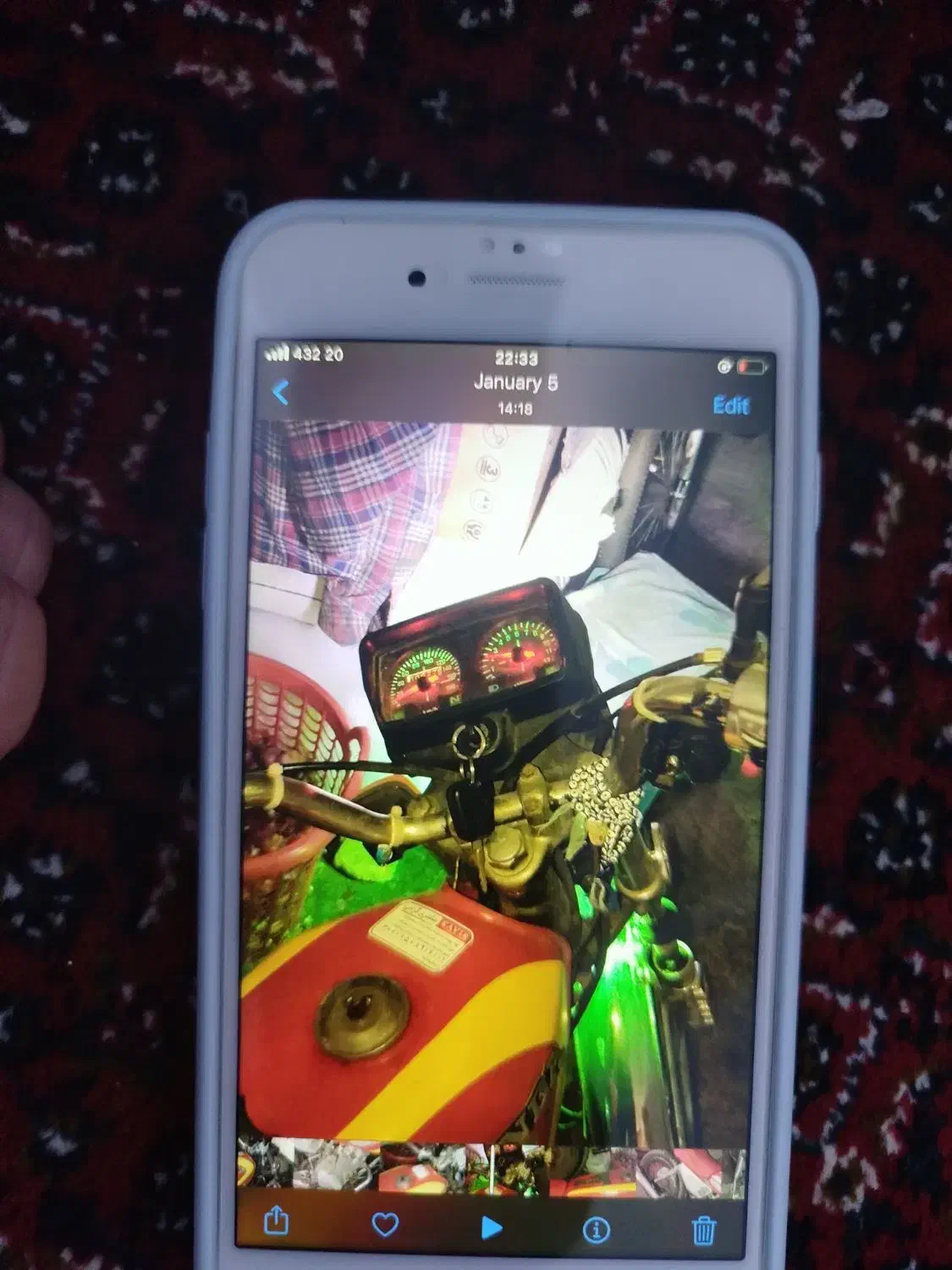 موتور 150|موتورسیکلت|دهگلان, |دیوار